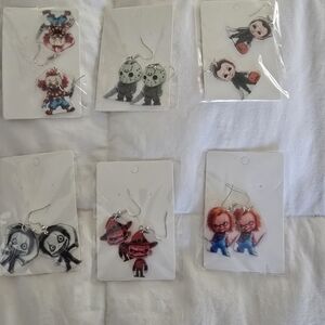 HALLOWEEN ASSORTED CHARACTER EARRINGS